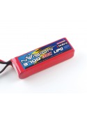 BATERIA NVISION LIPO 4S-14.8V-3700-30C (136.4x42.7x29.4/369g) - DEANS