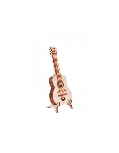 3D Wooden Puzzle - Guitar