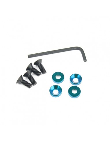 5mm Engine mount bolts with blue...
