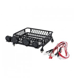 Steel roof rack with LED...