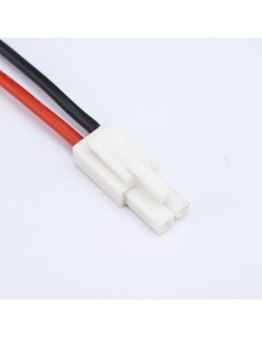 Mini Tamiya male connector + 10cm cable.