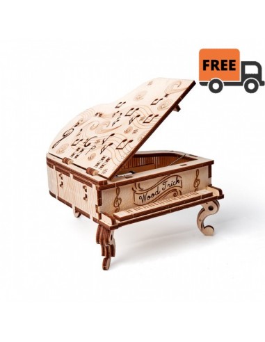 3D Wooden Puzzle - Grand Piano