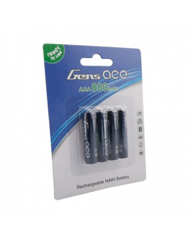 Gens ace Batteries R3-AAA Ni-Mh HV...