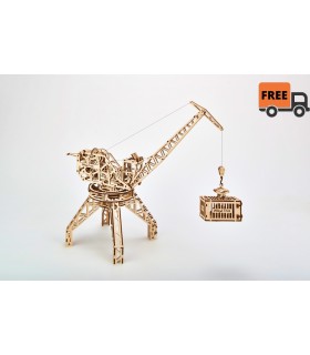 3D Wooden Puzzle - Crane