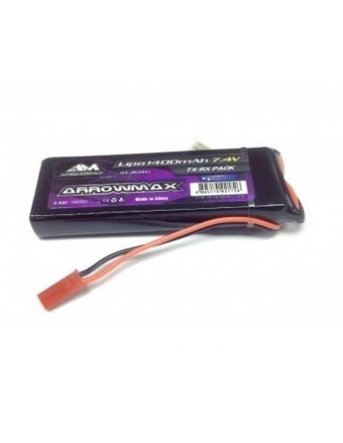 ARROWMAX Batería LIPO RX GP 1400 (7.4V)