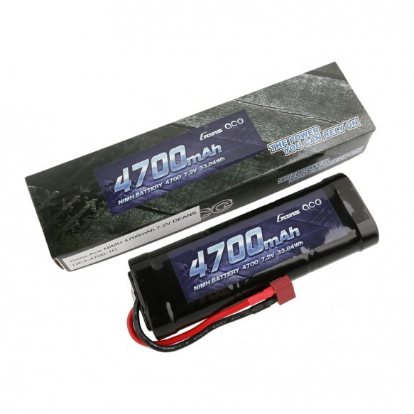 Gens ace Batería NiMh 7.2V-4700Mah (Deans) 135x48x25mm 415g