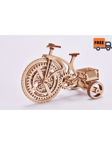 3D wooden Puzzle - Bicycle