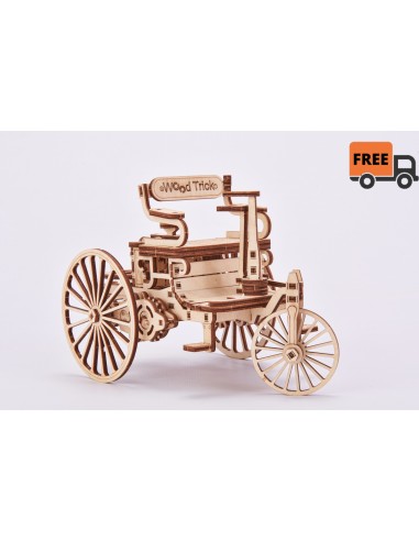 3D Wooden Puzzle - First Car