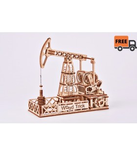 Oil Derrick - 3D wooden Puzzle