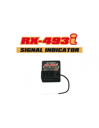 Receiver RX-493i 4 channels 2.4GHZ...
