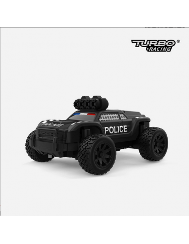 Micro Monster truck 1-76 Police