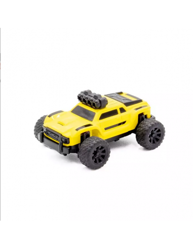 Micro Monster truck 1:76 Yellow