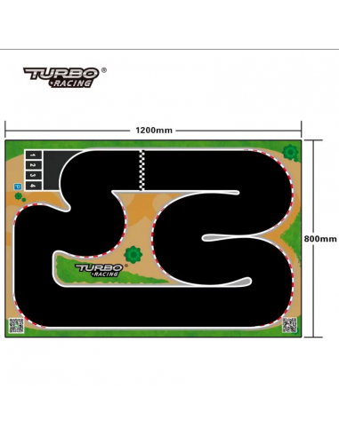 Turboracing Track XL (80 x 120) Design 2