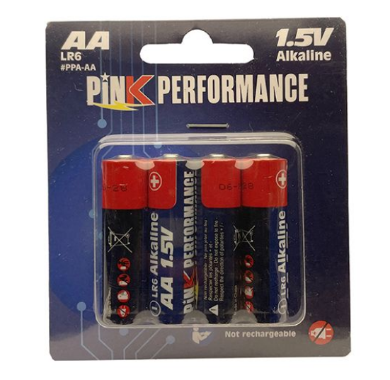 Gens ace Alkaline Batteries AA 1.5V R6 (4pcs)