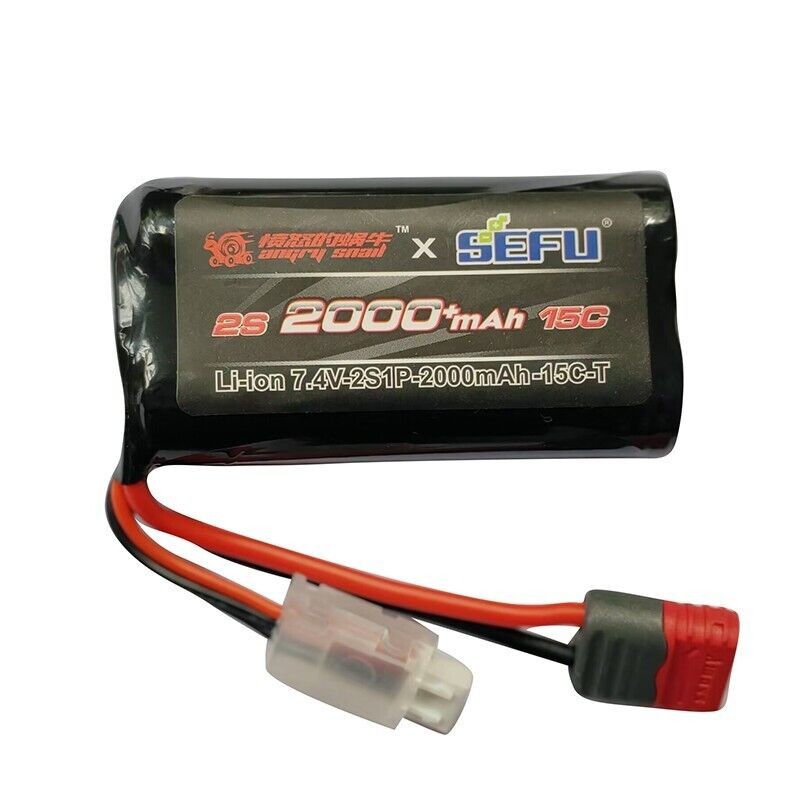 2S 7.4V Battery Pack 2000mAh