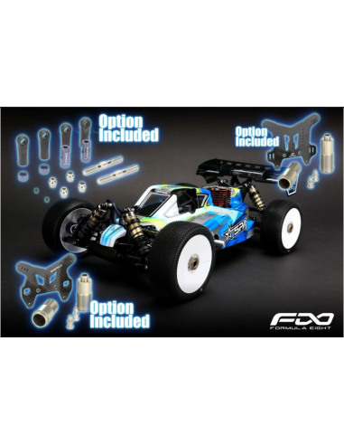 Sparko F8 1:8 Euro 25 4WD Nitro Buggy