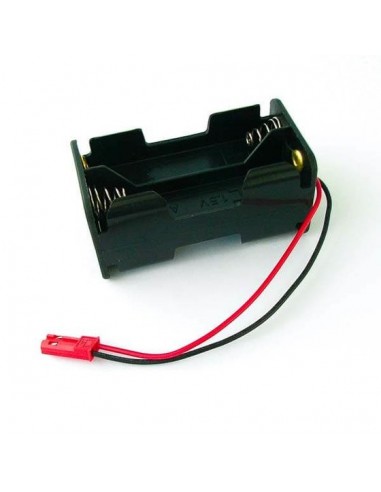 AA battery holder with Bec connector